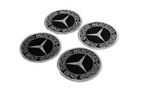 Mercedes-Benz Vanteiden keskiömerkki-tarrat 90 mm (4 kpl) kuva 1