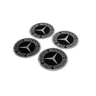 Vanteiden keskiömerkki-tarrat 90 mm (4 kpl) kuva 1