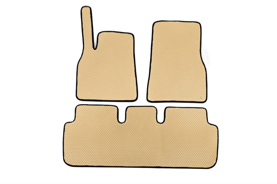 Tesla Model S 2012– EVA-autolattiamatot (2021+, Beige) Image