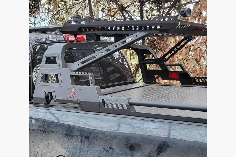 Toyota Tundra 2007–2021 Dakar-rollbar telinekorilla (rullakannen kanssa) Image