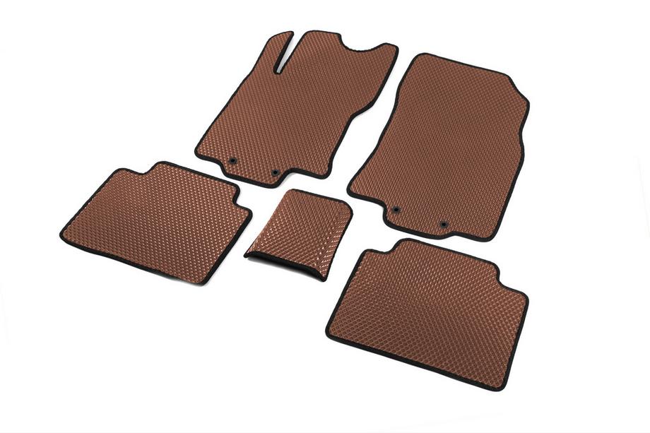 Nissan X-trail T32/Rogue 2014–2021 EVA-auton matot (ruskea) Kuva 2