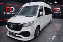 Mercedes Sprinter W907/W910 2018– Etupuskuri säleiköllä, ABS (maalattavaksi) kuva 1