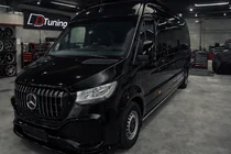 Mercedes Sprinter W907/W910 2018– Etupuskuri säleiköllä, ABS (maalattavaksi) kuva 2