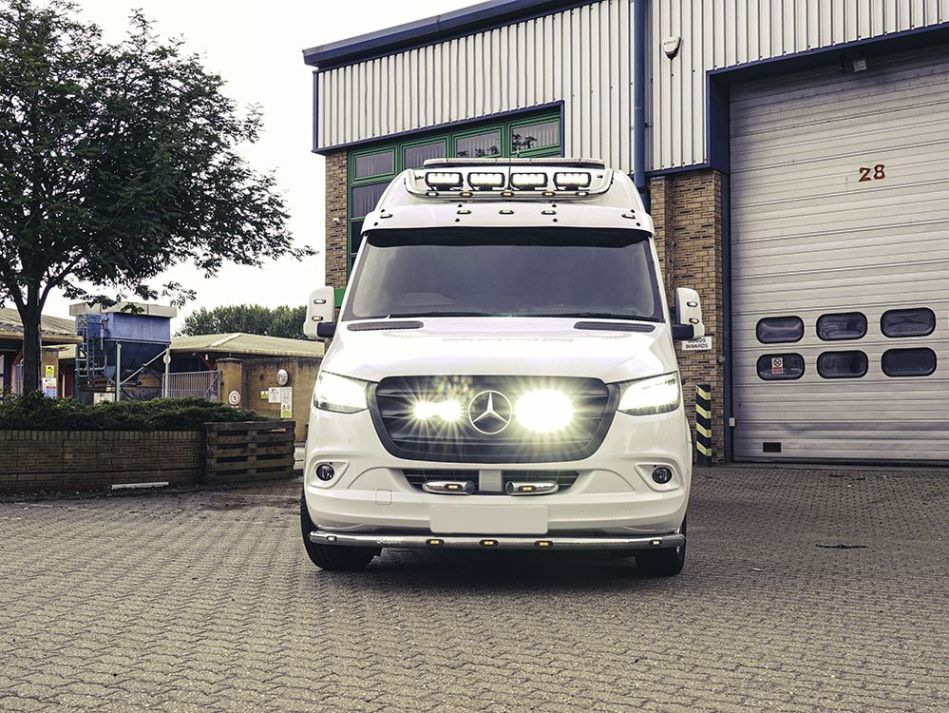 Mercedes Sprinter -viritys: hyödylliset lisävarusteet