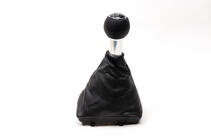 Audi A4 B7 2004–2008 Vaihdekepin nuppi + vaihdekepin suojapussi (keinonahka) kuva 2