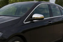 Mercedes B-sarja W247 2019– Sivupeilien kuoret (2 kpl, ruostumaton teräs) kuva 1