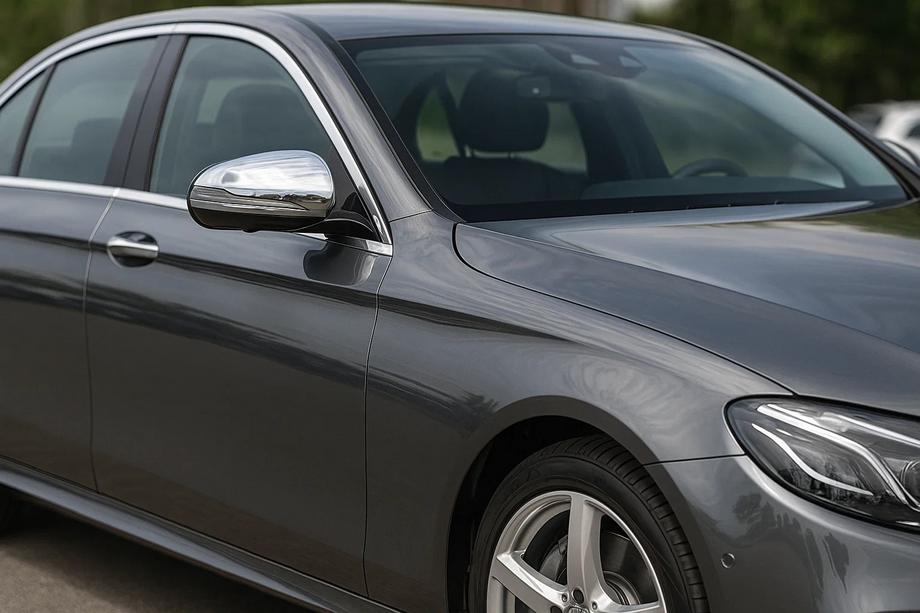 Mercedes E-class W213 2016–2023 Sivupeilien kuoret (2 kpl, ruostumaton teräs) Image