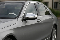 Mercedes S-class W222 2013–2022 Sivupeilien kuoret (2 kpl, ruostumaton teräs) kuva 1