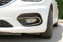 Fiat Tipo 2016– Sumuvalojen kromilistat (2 kpl, ruostumaton teräs) kuva 1