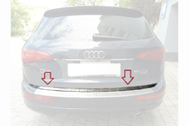 Audi Q5 2008–2017 Takalukun reunalista (ruostumaton teräs) kuva 1