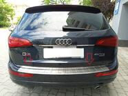 Audi Q5 2008–2017 Takalukun reunalista (ruostumaton teräs) kuva 4