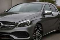 Mercedes A-sarja W176 2012–2018 Sivupeilien kuoret (2 kpl, ruostumaton teräs) kuva 1