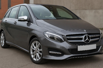 Mercedes B-sarja W246 2011–2018 Sivupeilien kuoret (2 kpl, ruostumaton teräs) kuva 3