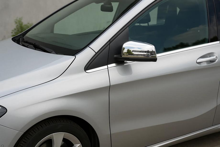 Mercedes B-sarja W246 2011–2018 Sivupeilien kuoret (2 kpl, ruostumaton teräs) Image