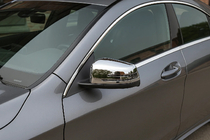 Mercedes CLA C117 2013–2019 Sivupeilien kuoret (2 kpl, ruostumaton teräs) kuva 1