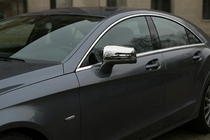 Mercedes CLS C218 2011–2018 Sivupeilien kuoret (2 kpl, ruostumaton teräs) kuva 1