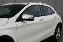 Mercedes GLA X156 2014–2019 Sivupeilien kuoret (2 kpl, ruostumaton teräs) kuva 1