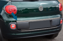 Fiat 500/500L 2013–2022 Ruostumaton lista rekisterikilven yläpuolelle (500L) kuva 1
