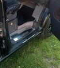 Mercedes Vito W638 1996–2003 Carmos V1 sisäkynnyslistat (3 kpl, ruostumaton teräs) kuva 1
