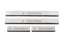 Citroen C-Crosser 2007–2013 Ovikynnyslistat (4 kpl, ruostumaton teräs) kuva 3