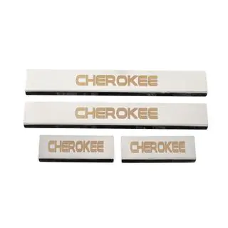 Kynnyslistat V-2 (4 kpl, ruostumaton teräs) kuva 1