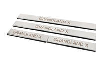 Opel Grandland X 2017– Ovikynnyslistat (4 kpl, ruostumaton teräs) kuva 3