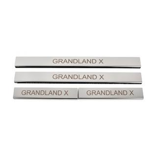Ovikynnyslistat (4 kpl, ruostumaton teräs) Opel Grandland X 2017– kuva 1