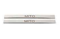 Alfa Romeo MiTo 2008–2018 Kynnyslistat (2 kpl, ruostumaton teräs) kuva 1