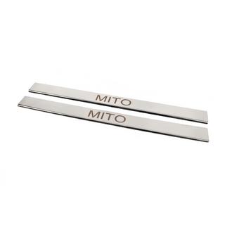 Kynnyslistat (2 kpl, ruostumaton teräs) kuva 2