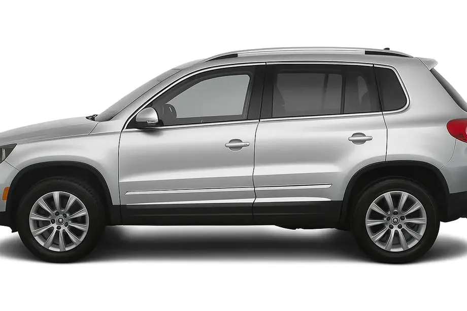 Volkswagen Tiguan 2007–2016 Oven koristelistat (4 kpl, ruostumaton teräs) Image