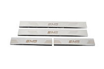 BMW 5-sarja E34 1988–1995 Kromatut kynnyslistat (4 kpl, Carmos V4) kuva 1