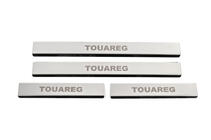 Volkswagen Touareg 2010–2018 Carmos V1 kynnyslistat (4 kpl, ruostumaton teräs) kuva 1