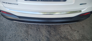Kia Sorento III UM 2014–2020 Carmos takapuskurin suojalista (ruostumaton teräs) kuva 1