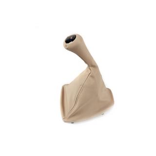 Vaihdekepin nuppi ja vaihdekepin suojapussi 25118037308 beige (6-vaihteinen) BMW 3-sarja E90/E91 2005–2011 kuva 2