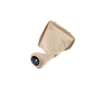 Vaihdekepin nuppi ja vaihdekepin suojapussi 25118037308 beige (6-vaihteinen) BMW 3-sarja E90/E91 2005–2011 kuva 4