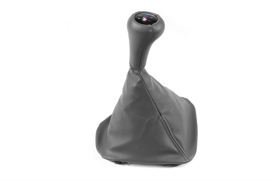 BMW 5-sarja E39 1996–2003 Vaihdekepin suojapussi + vaihdenuppi OEM (harmaa) Image