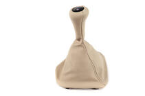 BMW 5-sarja E39 1996–2003 Vaihteensiirtopussi + vaihdekepin nuppi OEM (beige) kuva 2