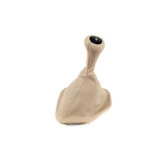Vaihteensiirtopussi + vaihdekepin nuppi OEM (beige) kuva 1