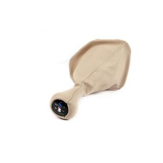 Vaihteensiirtopussi + vaihdekepin nuppi OEM (beige) kuva 4