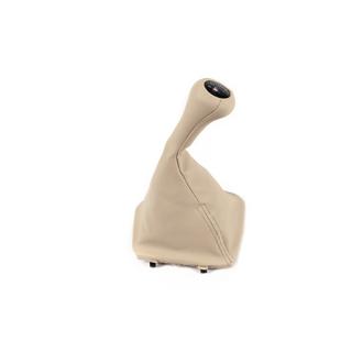 Vaihdekepin mansetti + vaihdenuppi OEM 5-vaihteinen (beige) kuva 2