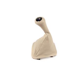 Vaihdekepin mansetti + vaihdenuppi OEM 5-vaihteinen (beige) kuva 1