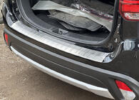 Mitsubishi Outlander 2012–2021 Takapuskurin suojalista 2015-2021 Carmos (ruostumaton teräs) kuva 1
