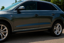 Audi Q3 2011–2019 Oven koristelistat (4 kpl, ruostumaton teräs) kuva 1