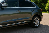 Audi Q3 2011–2019 Oven koristelistat (4 kpl, ruostumaton teräs) kuva 3