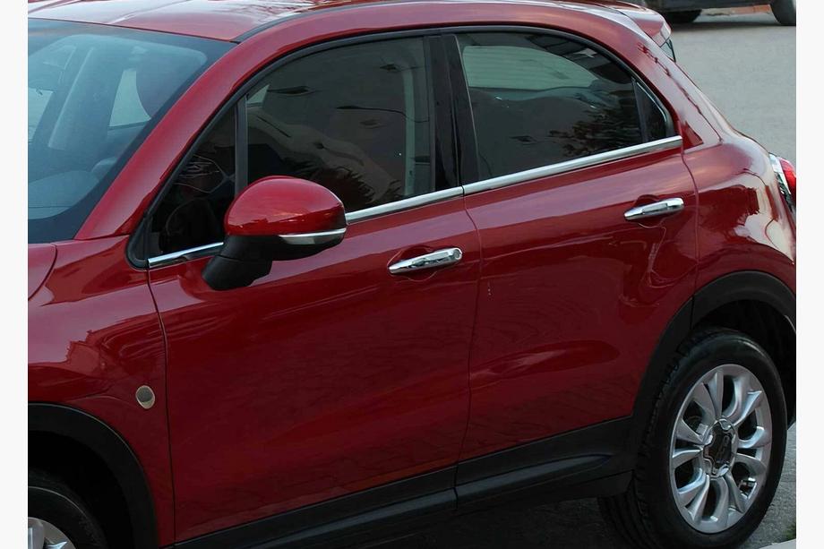 Fiat 500X 2014–2024 Ruostumattomat ikkunalistat (4 kpl) Image