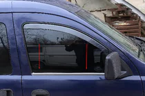 Opel Combo 2002–2012 Ikkunalista (2 kpl, ruostumaton teräs) kuva 1