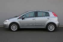 Fiat Punto Grande/EVO 2006–2018 Carmos ikkunalistat (6 kpl, ruostumaton teräs) kuva 1