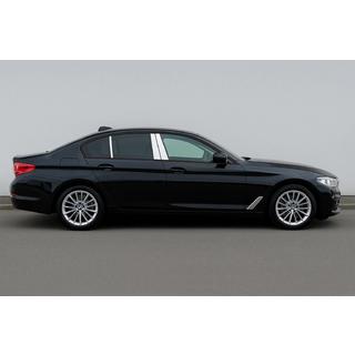 Ovipilarien koristelistat (6 kpl, ruostumaton teräs) BMW 5-sarja G30/G31 2017–2023 kuva 1