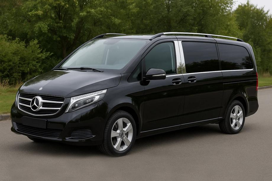 Mercedes Vito/V-class W447 2014– Ovipilarien koristepaneelit (4 kpl, ruostumaton teräs) Image