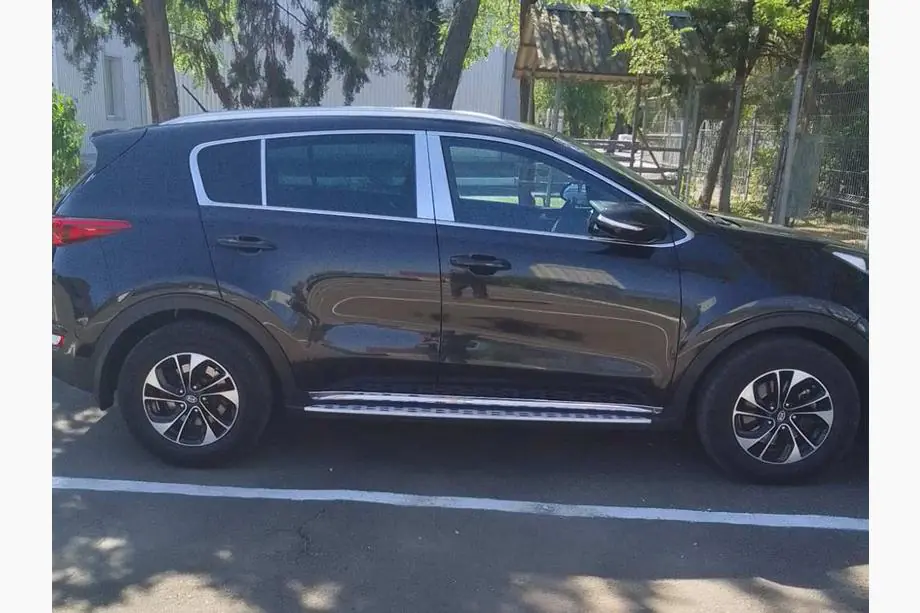 Kia Sportage 2015–2021 Ovipilarien koristelistat (6 kpl, ruostumaton teräs) Image